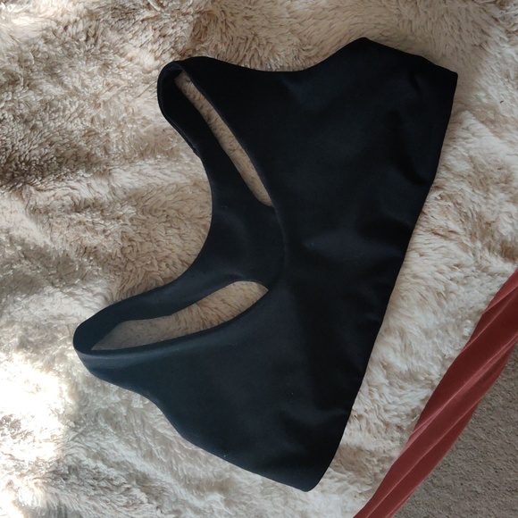 Joah Brown Black Cross Back Bra - Picture 9 of 9